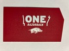 John Calipari Autograph Arkansas Razorbacks Signed Business Card Basketball Hogs
