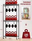 Clothes Rack - 33 0  X 12 2  X 79 5  Clothing Rack With Shelves   Wheels  Mul   