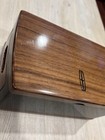 Walnut Wood Lincoln Continental Dealer Promo Lacquered Jewelry Box