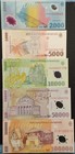 Romania Lot  6 Pcs 2000 Years