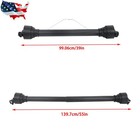 Pto Shaft Pto Drive Shaft 1-3 8  6 Spline Round End T4 39-55  For Tractor Mower