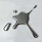 Large Splash Wall Art Metal Water Drop Sculpture