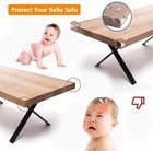 4x Safety Corner Cushion For Baby Kids Edge Safety Table Guard Protector Bumper