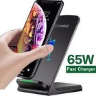 Wireless Fast Charger Charging Pad Stand Dock For Samsung Galaxy Iphone Phone