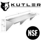 Open Box - 18  X 72  Stainless Steel Shelf  Nsf Commercial Restaurant Kitchen