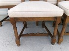 Set 6 Dining Chairs Drexel Bishopsgate Cane Back Six Tudor French Country Lake