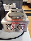 Star Max 502ff 12  Electric Hotplate 2 Burners   Infinite Heat 208-240v 1 Phase