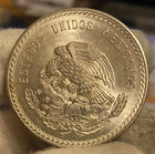 Mexico 1948 Silver Cinco 5 Pesos Cuauhtemoc  90 Silver Large Coin Bu