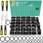 32 Size Sae O Ring Assortment Kit 1086 Pcs Standard Buna-n Rubber O ring Set    