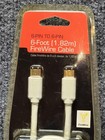Gigaware Firewire Cable 6-pin To 6-pin 6-foot Gold Plated Ieee 1394 400mbps