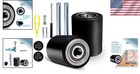Pallet Jack truck Load Wheels Full Set With Axles And Entry Exit Roller 3  X 3 7