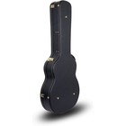 Crossrock Semi-hollow   Hollowbody 335 Style Electric Guitar Hard Case  Black