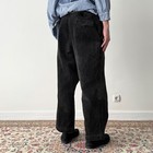 1950s Dutch Vintage Workwear Farmer    manchester    Suspender Buckle Corduroy Pants