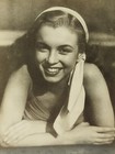 Vintage - Photo - Marilyn Monroe - Old Black   White Photo 1950-60s  35