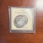 1999 Liberia Kennedy Memorial Silver 10 Dollars Coin 0 999 Fine
