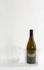 Vintage Moet   Chandon Glass Ice Buckets Pair