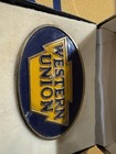 Western Union Uniform Pin  20 Year Lapel Pin   Tie Tack 1940s Vintage With Case