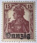 Travelstamps- 1920 Germany Occ poland   Danzig Mi 3 Mint  Og Lightly Hinged