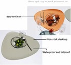 4 Pcs Placemats Set Table Mats Pu Leather Dining Washable Coasters Waterproof