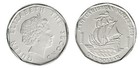 Eastern Caribbean 1 Dollar  2012-2019  Km  39a  Mint X 100 Pcs