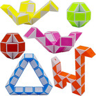 12 Pack 24 Blocks Mini Fidget Snake Cube Mini Twist Puzzle Cubes Magic Speed Cub