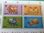 Hong Kong Year Of The Ox Mint Never Hinged Stamps Sheet A19841