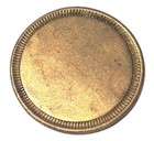 Early 1900 s E r  Milk Good For 1 Pint Unlisted Brass Maverick Trade Token