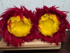 Ul   ul   Traditional Hawaiian Feather-gourd Rattles Hula Dancing