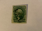 Scott  13  Used   10c Washington   1851 Issue  Paid Cancel