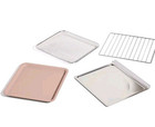 Our Place Wonder Oven Accessory 4piece Set-bake  Crisper  Crumb Tray   Wire Rack