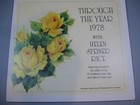 3 Vintage Gibson Helen Steiner Rice  Calendars 1978 One Has Postcards