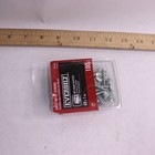 100-pk  Everbilt Slotted Hex Head Sheet Metal Screws Zinc Plated  8 X 1