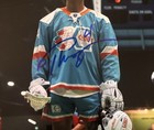 Lyle Thompson Signed 8x10 Photo  Georgia Swarm  Lacrosse Six Nations Chiefs Coa