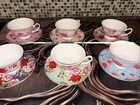 Tea Cups And Saucers Set Of 6
