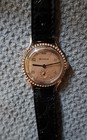 Vintage Bulova 21 Jewel Rose Gold Filled Bottle Cap Wristwatch