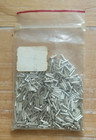 Vintage - 1970s Liquid Silver Jewelry Tube Beads - 925   1 16oz 32g