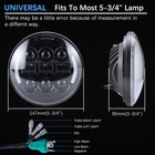 5-3 4  Led Headlight With Turn Signal For Harley Davidson Sportster Xl 1200 883