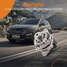 Alternator For Hyundai Santa Fe Sport Kia Optima Sorento 150a 12v Cw 6 Groove
