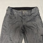 Men   s Size Medium Burton The White Collection Snow Pants Dryride Gray