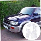 2-piece Car Rubber Shock Absorbers - Vibration Reduction  Suv truck Use