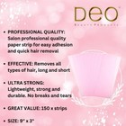 3  X 150 Pink Paper Non Woven Epilating Waxing Strips Body Professional Salon