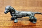 Spoontiques Miniature Dachshund  Doxy  Dog Figurine   Pewter Alloy 36
