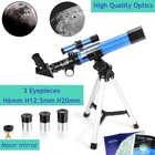 Kids Telescope 400x40mm Tripod Finder Scope Beginner Astronomical Refractor