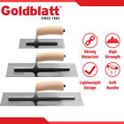 Goldblatt 3-pieces Drywall Trowel Masonry Trowel Sets 14  x4   12  x 4   8  x 3 