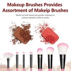 12pcs Sets Makeup Brushes For Foundation Eyeshadow Eyebrow Eyeliner Blush Powder