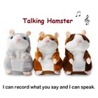 Talking Hamster Plush Toy Lovely Speaking Sound Record Repeat Electric Kids Toy
