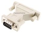 Db9 Male 9-pin To Db25 Male 25-pin Serial Adapter - Cablesonline Ad-r01