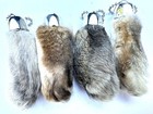 Dangerous Threads Rabbit Rabbits Foot Keychain White natural 4 Pieces