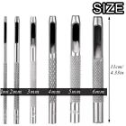 6pcs Leather Hole Punch Hollow Cutter Punch Tool Set Kit Round For Blet 1mm-6mm