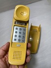 Vtg Western Electric Bell System Trimline Touch Tone Wall Telephone Yellow -nice